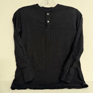 The Children’s Place Black Long-Sleeve Henley Shirt